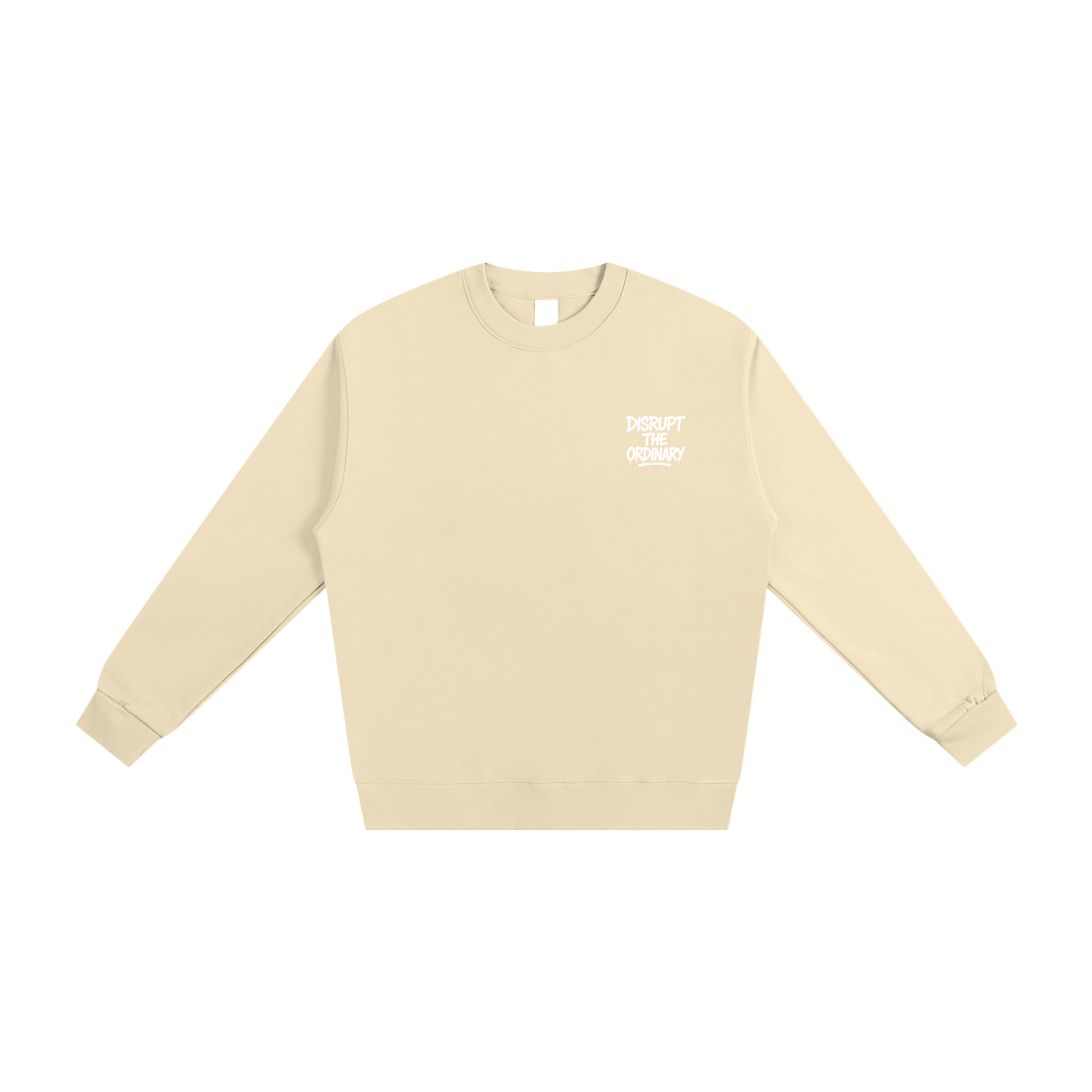 'DISRUPT THE ORDINARY' Heavyweight Essential Sweatshirt
