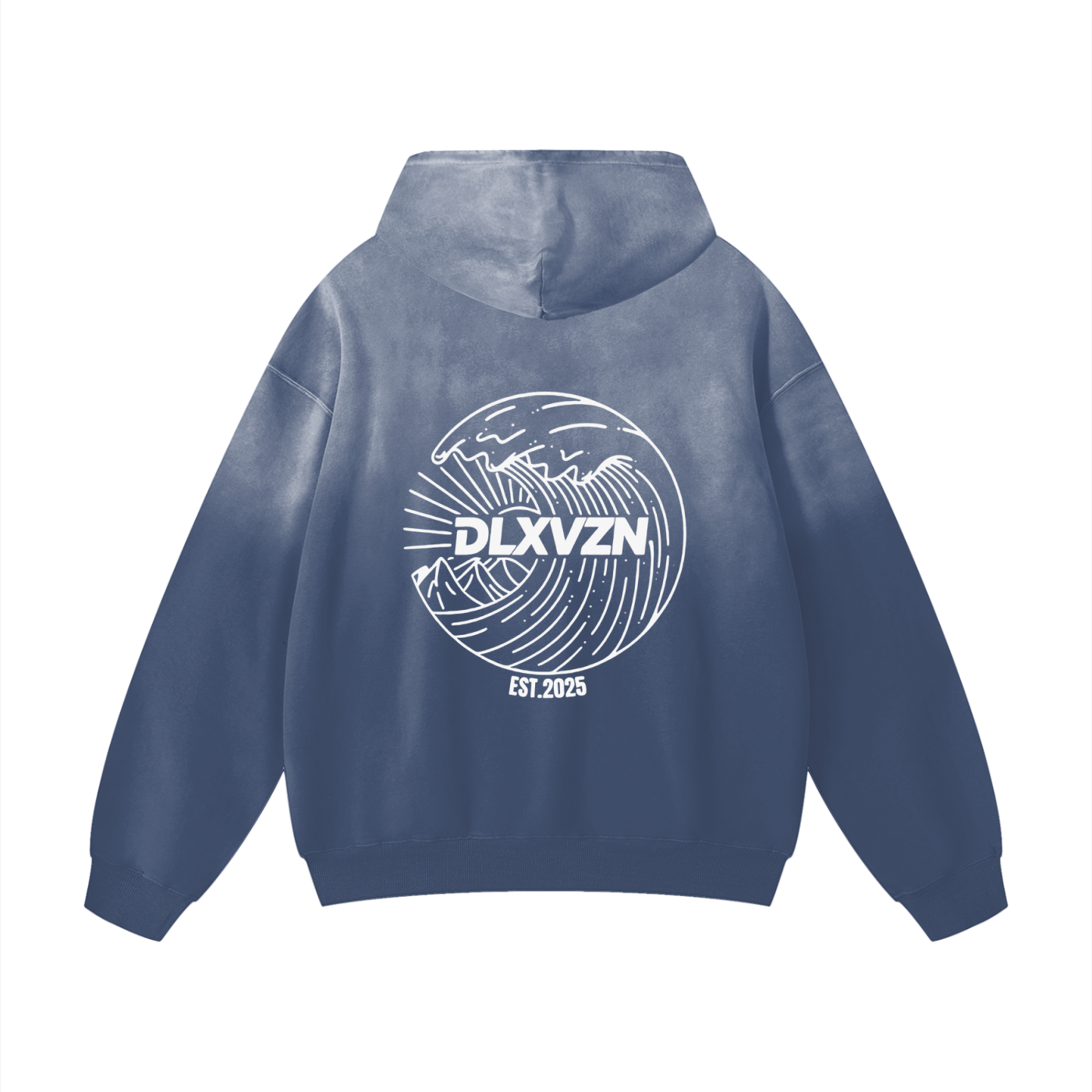 'DISRUPT THE ORDINARY' Heavyweight Sunfade Oversized Hoodie
