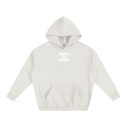 'DISRUPT THE ORDINARY' Oversize Fleeced Hoodie